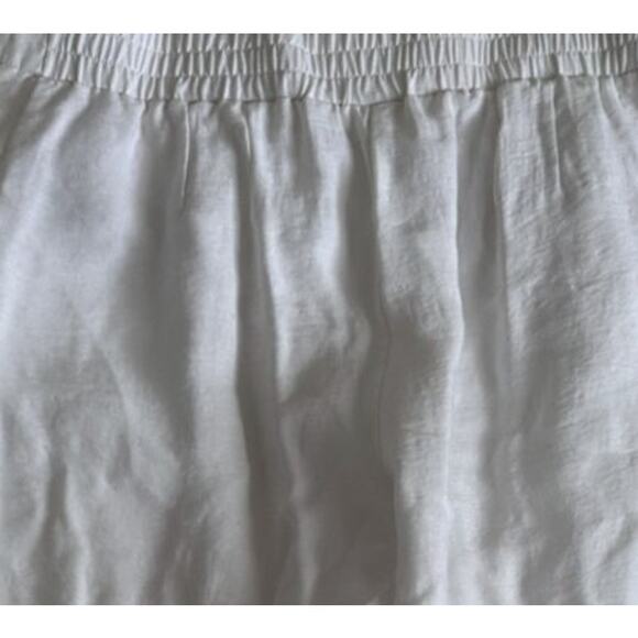Chico's Travelers Size 1 Polyester Lined Medium White Pants Rayon Nylon - Picture 7 of 10